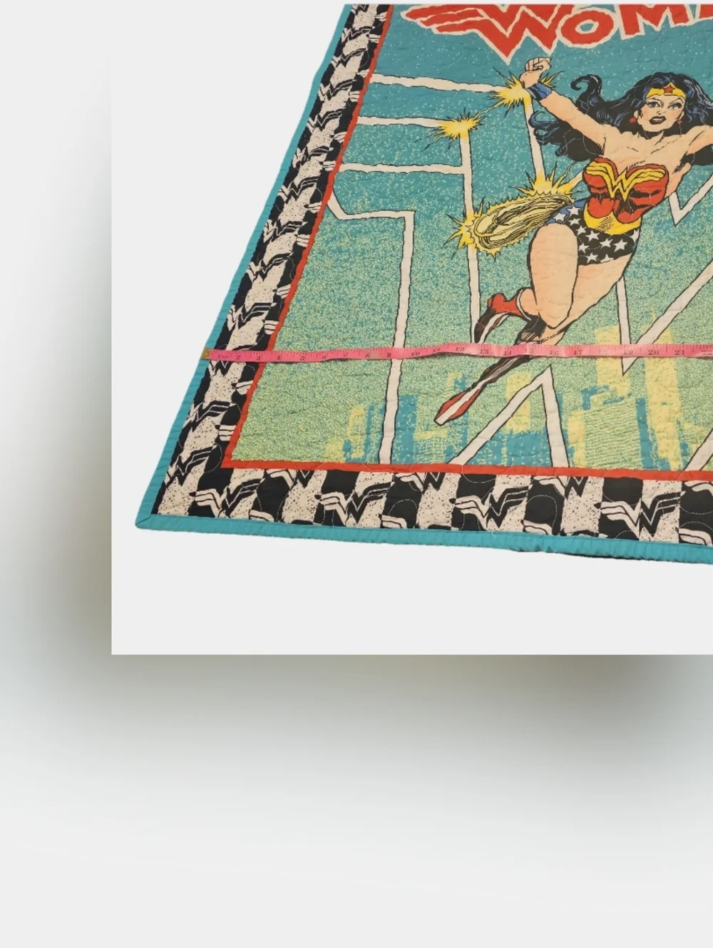 Wonder Woman Handmade DC Comics Issue #302 Crib Quilt